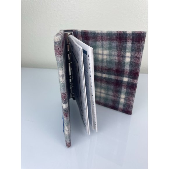Vintage Pendleton Wool Address Book Cover Mead Address Plaid Organizer, Office - Picture 2 of 12